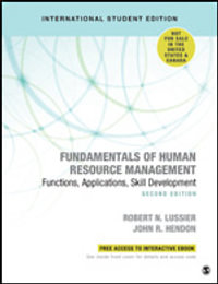 Fundamentals of Human Resource Management - International Student Editio : Functions, Applications, Skill Development - Robert N. Lussier