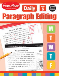 Daily Paragraph Editing, Grade 5 Teacher Edition : Daily Paragraph Editing - Evan-Moor Educational Publishers