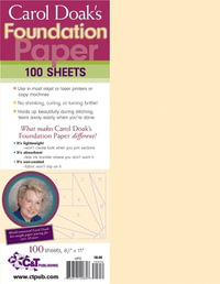 Carol Doak's Foundation Paper - Carol Doak