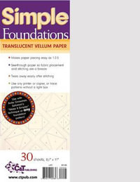 Simple Foundations Translucent Vellum Paper - Various