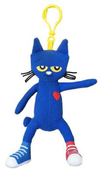 Pete the Cat Backpack Pull - Soft Toy : Pete the Cat - James Dean