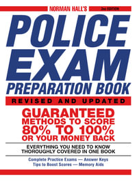 USA EDITION : Norman Hall's Police Exam Preparation Book : Norman Hall's Police Exam Preparation Book - Norman Hall