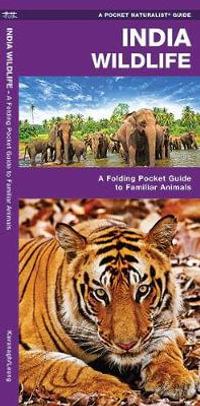 India Wildlife : A Folding Pocket Guide to Familiar Animals - James Kavanagh