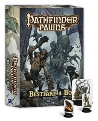 Pathfinder Pawns: Bestiary 4 Box : Pathfinder Pawns - Paizo Staff