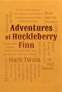 Adventures of Huckleberry Finn : Word Cloud Classics - Mark Twain