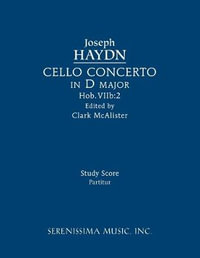 Cello Concerto in D major, Hob.VIIb : 2: Study score - Joseph Haydn