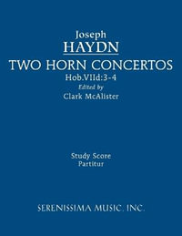 Two Horn Concertos : Study score - Joseph Haydn