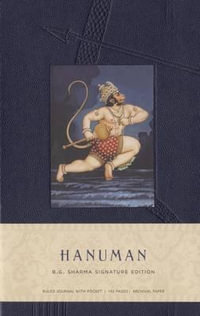 Hanuman Hardcover Ruled Journal : B.G. Sharma Signature Edition - B.G. Sharma