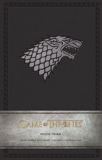 Game of Thrones Ruled Journal with Pocket - Hardcover : House Stark Ruled Journal - Insight Editions