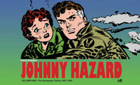 Johnny Hazard The Newspaper Dailies Volume 9 : JOHNNY HAZARD DAILIES HC - Frank Robbins