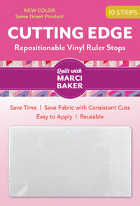 Cutting Edge : Repositionable Vinyl Ruler Stops - Marci Baker