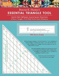 fast2cut (R) Bonnie K. Hunter's Essential Triangle Tool : Quickly Make Half-Square, Quarter-Square, Flying Geese & Bonus Triangles - Bonnie K. Hunter