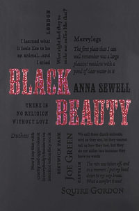 Black Beauty : Word Cloud Classics - Anna Sewell