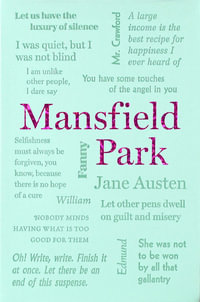 Mansfield Park : Word Cloud Classics - Jane Austen