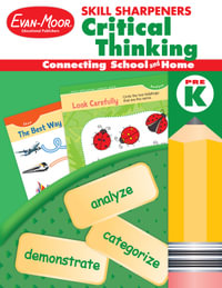 Skill Sharpeners : Critical Thinking, Prek Workbook - Evan-Moor Educational Publishers