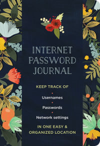 Modern Floral (Internet Password Logbook) - Mia Charro