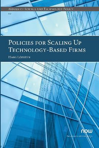 Policies for Scaling Up Technology-Based Firms - Hans LÃ¶fsten