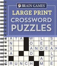 Brain Games - Large Print Crossword Puzzles (Purple) : Brain Games Large Print - Publications International Ltd