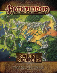 Pathfinder Campaign Setting: Return of the Runelords  Poster Map Folio - Paizo Staff