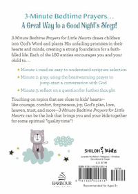 3-Minute Bedtime Prayers for Little Hearts : 3-Minute Devotions - Jean Fischer