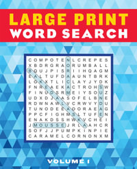 Large Print Word Search Volume 1 : Large Print Puzzle Books - Editors of Thunder Bay Press