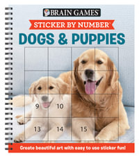 Dogs & Puppies (Square Stickers) : Create Beautiful Art with Easy to Use Sticker Fun! - Publications International Ltd