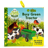 John Deere Kids Busy Green Tractor : 2 in 1 Read & Play - Cottage Door Press