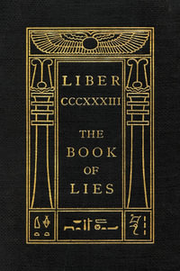 The Book of Lies : Oversized Keep Silence Edition - Aleister Crowley