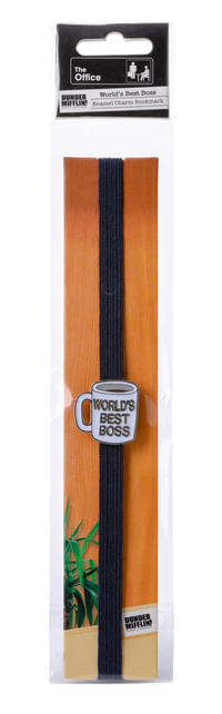 The Office : World's Best Boss Enamel Charm Bookmark - Insight Editions