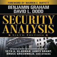 Security Analysis : Sixth Edition - Benjamin Graham