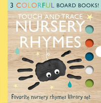 Touch and Trace Nursery Rhymes 3-Book Set : Itsy Bitsy Spider, Hey Diddle Diddle, This Little Piggy - Editors of Silver Dolphin Books