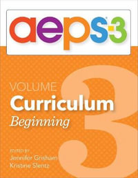 AEPS®-3 Curriculum-Beginning: Beginning, Volume 3 : Aeps-3 - Diane Bricker