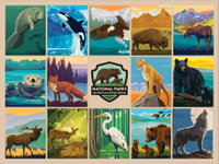 National Parks: Wildlife : 1000-Piece Jigsaw Puzzle - Anderson Design Group