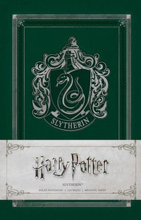 Slytherin Ruled Notebook : Harry Potter : Harry Potter - Insight Editions