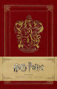 Gryffindor Ruled Notebook : Harry Potter : Harry Potter - Insight Editions