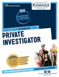 Private Investigator (C-2462) : Passbooks Study Guide Volume 2462 - National Learning Corporation