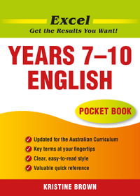 Excel English Pocket Book Years 7-10 : Years 7-10 - Kristine Brown