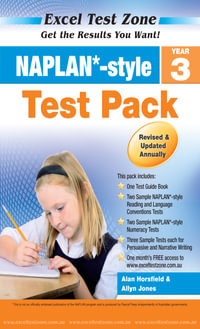 NAPLAN Style Test Pack: Year 3 : Excel Test Zone - Alan Horsfield