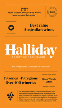 Halliday Pocket Wine Companion 2023 : The 2023 Guide to Australia's Best Value Wines - James Halliday