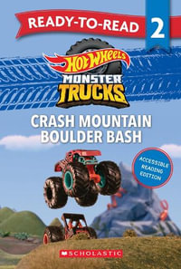 Hot Wheels Monster Trucks : Crash Mountain Boulder Bash - Ready-to-Read Level 2 (Mattel)