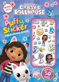 Gabby's Dollhouse : Puffy Sticker Colouring Book (DreamWorks)