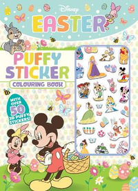 Disney : Easter Puffy Sticker Colouring Book