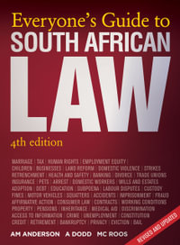 Everyone's Guide to South African Law : 4th Edition - Adriaan Anderson