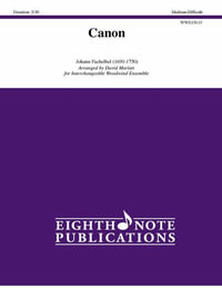 Canon : Score & Parts - Johann Pachelbel