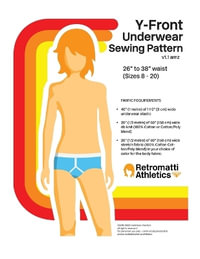 RetroMatti Athletics Retro Briefs Sewing Pattern - Madison Matti Charlton