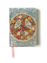 Peace Sign - Foiled Journal : Hardcover - Flame Tree Studio