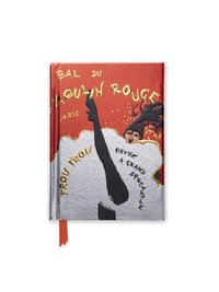 Bal du Moulin Rouge - Foiled Pocket Journal : Hardcover - Rene Gruau