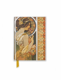 Cowslip and Documents Decoratifs - Foiled Pocket Journal : Hardcover - Alphonse Mucha