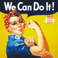 Rosie the Riveter Poster: We Can Do It! - Puzzle : 1000-Piece Jigsaw Puzzle - Flame Tree Studio