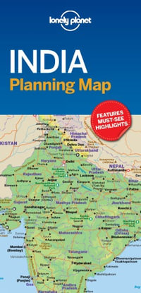 India Planning Map : Lonely Planet Travel Guide : 1st Edition - Lonely Planet Travel Guide